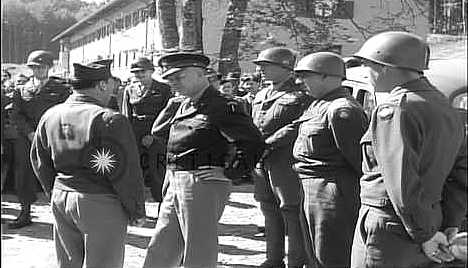 Eisenhower visit to Feldafing DP Camp